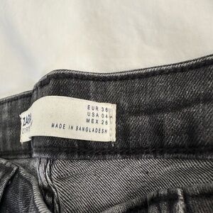 Zara Distressed Skinny Ankle Jean